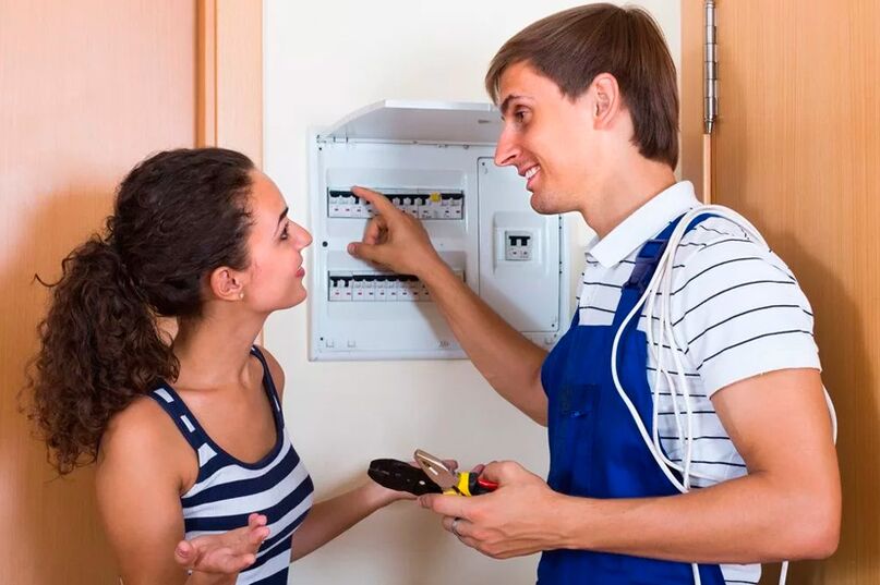 Power cut in the apartment