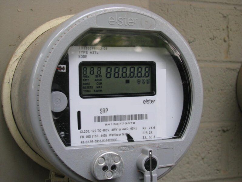 two-phase meter for energy saving